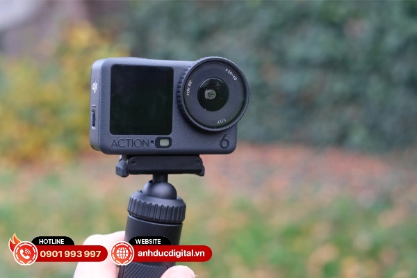 DJI Osmo Action 6 có khả năng thay đổi khẩu độ linh hoạt