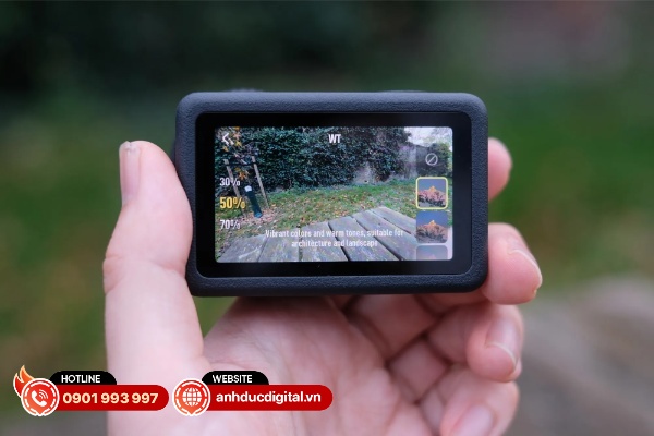 DJI đã bổ sung cho Osmo Action 6 hệ thống tông màu film đặc biệt