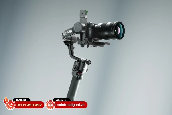 DJI đã nâng giới hạn tải trọng của gimbal lên 3kg mà vẫn đạt độ ổn định cao