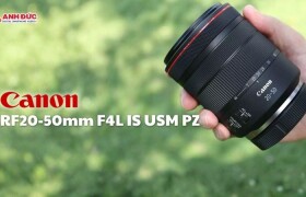 RF20-50mm F4L IS USM PZ ra mắt: Canon đang thay đổi cách creator quay video bằng mirrorless