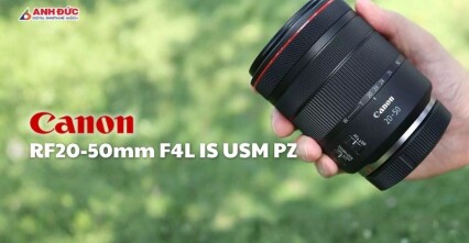 RF20-50mm F4L IS USM PZ ra mắt: Canon đang thay đổi cách creator quay video bằng mirrorless