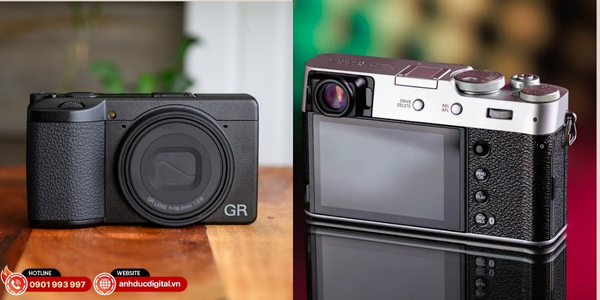 Ricoh GR IV và Fujifilm X100VI vẫn có nhiều nét tương đồng nhau