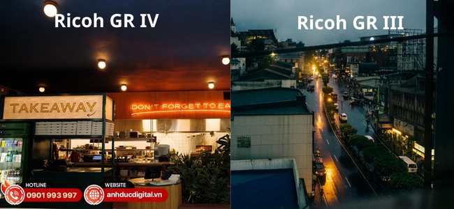 Ricoh GR IV nâng cấp hệ thống ổn định hình ảnh 5 trục so 3 trục như Ricoh GR III