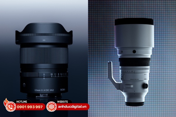 Sigma ra mắt hai ống kính mới: 12mm F1.4 DC Contemporary và 200mm F2 DG OS Sports