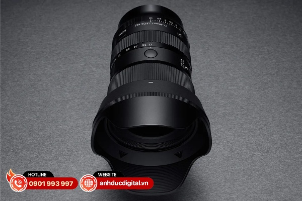 Sigma 17-40mm F1.8 DC Art được trang bị động cơ HLA cho phép lấy nét nhanh, chính xác và êm ái