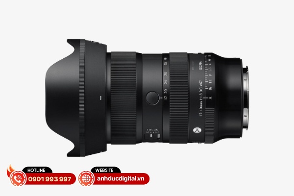 Sigma 17 – 40mm F/1.8 DC Art hứa hẹn mang đến hiệu suất xử lý hình ảnh vượt trội xứng đáng với mức giá của nó