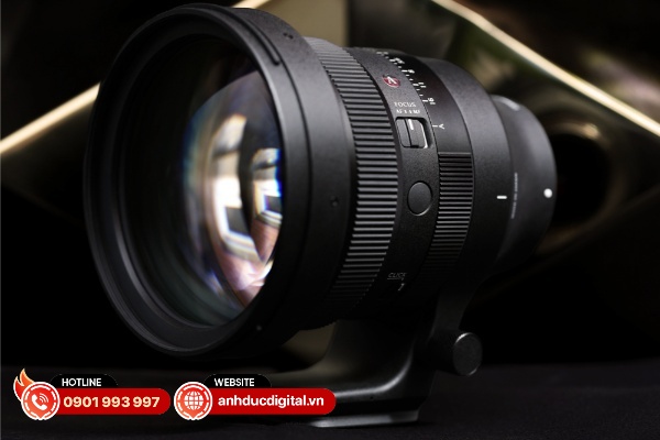 Sigma 135mm F1.4 DG Art sử dụng hai động cơ tuyến tính cho khả năng lấy nét nhanh và chính xác