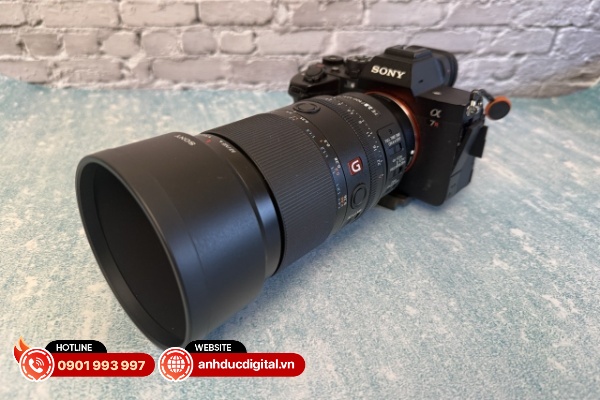 Loa che nắng trên Sony FE 100mm F/2.8 Macro GM OSS