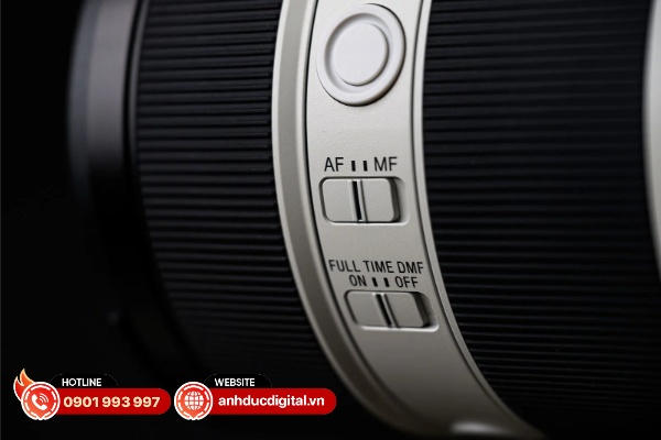 Sony FE 50-150mm F2 thiếu hệ thống ổn định quang học OSS như trên các ống kính 70-200mm