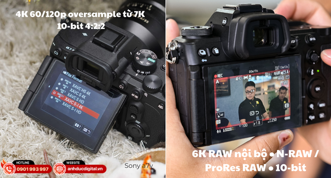 6K RAW cho hậu kỳ chuyên sâu hay 4K oversample cho workflow gọn nhẹ?