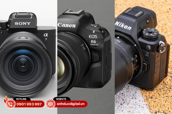 So sánh Sony Alpha A7 V, Canon EOS R6 Mark III và Nikon Z6 III – Cuộc đua tam mã trong phân khúc máy ảnh fullframe phổ thông