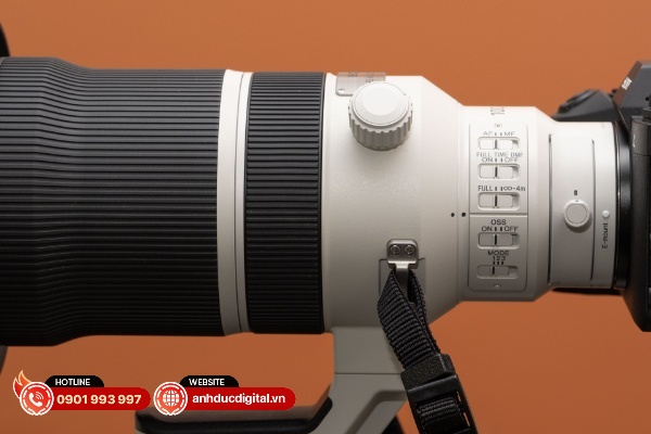 Sony FE 100-400mm F4.5 GM OSS sẽ kế thừa hệ thống điều khiển đầy đủ của một ống kính tele cao cấp