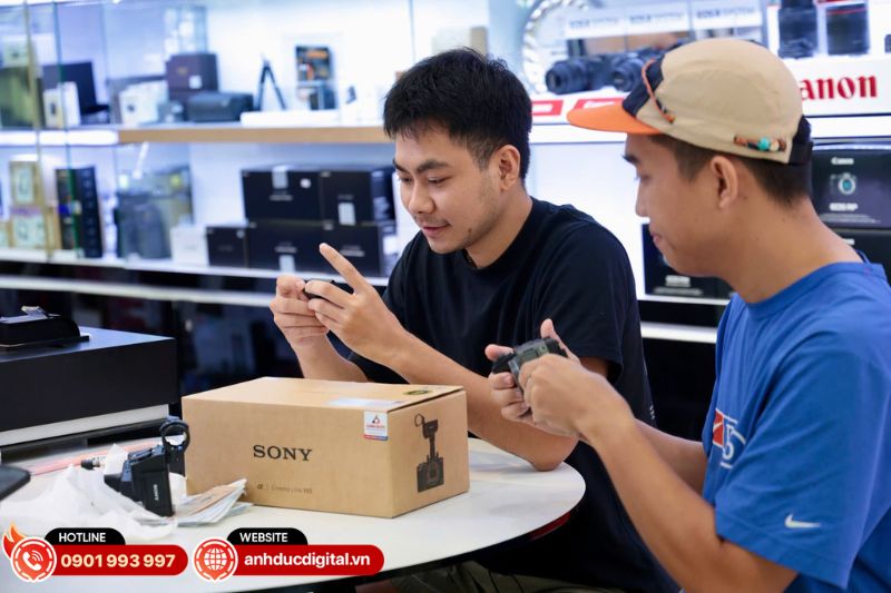 Sony FX5 chính hãng tại Anh Đức Digital, kèm tư vấn cấu hình lens, ND và phụ kiện phù hợp cho từng nhu cầu quay cinematic