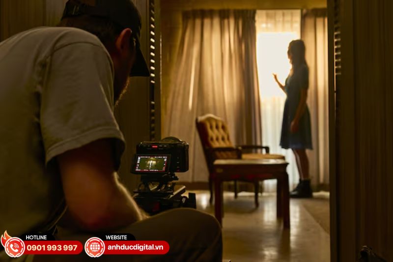 Ánh sáng có hướng và tương phản hợp lý giúp Sony FX5 tạo chiều sâu, tách chủ thể và kiểm soát highlight, shadow hiệu quả