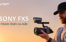 Sony FX5 chính thức ra mắt: Open Gate 5K, RAW X-OCN và AI