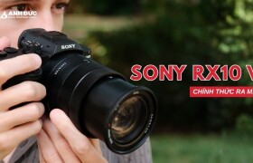 Sony RX10 V ra mắt: Biểu tượng siêu zoom trở lại với công nghệ Alpha mới