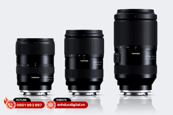 Tamron 16-30mm F2.8 Di III VXD G2 hoàn thiện bộ ba ống kính thu phóng truyền thống mới của Tamron
