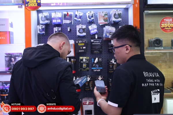 Anh Đức Digital cung cấp thẻ nhớ chính hãng, đa dạng thương hiệu, giá minh bạch