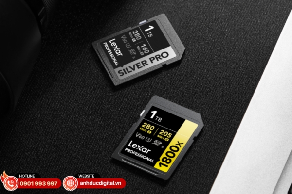 Thẻ nhớ chơi game, lưu trữ dữ liệu lớn cần dung lượng cao và tốc độ ổn định