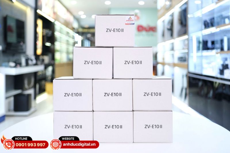 Tham khảo Sony ZV-E10 II tại Anh Đức Digital với sản phẩm chính hãng, tư vấn phù hợp và đa dạng phụ kiện hỗ trợ quay