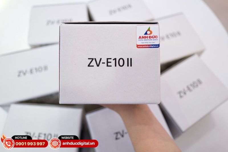 Anh Đức Digital cung cấp Sony ZV-E10 II chính hãng, hỗ trợ tư vấn cấu hình và lựa chọn phụ kiện phù hợp nhu cầu