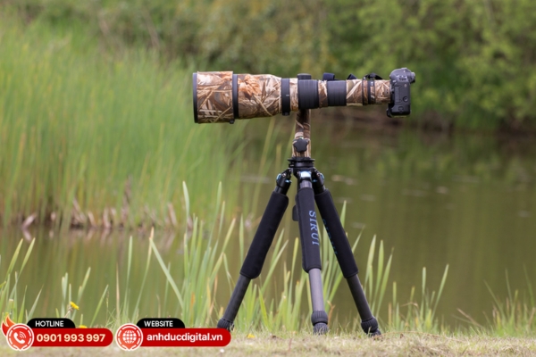 Sirui Carbon R-5214X là tripod carbon vững chắc, chịu tải cao và lý tưởng cho studio và thiết bị nặng