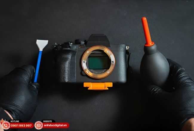 Những thói quen vệ sinh sai cách như hà hơi vào thấu kính có thể gây nấm mốc và hư hỏng thiết bị vĩnh viễn