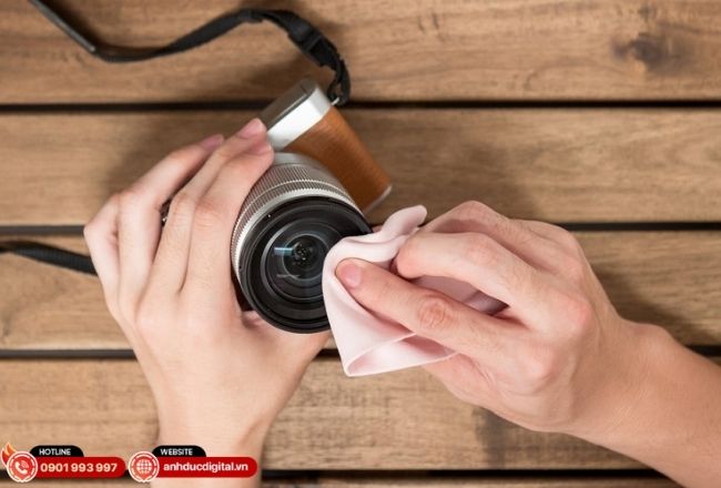 Bảo quản máy ảnh trong tủ chống ẩm chuyên dụng với độ ẩm lý tưởng từ 40% đến 50%