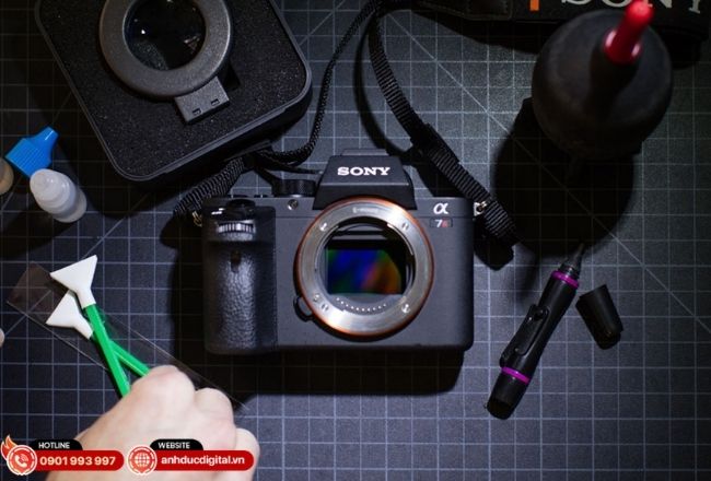 Vệ sinh máy ảnh định kỳ giúp loại bỏ bụi bẩn bám trên sensor và thấu kính, duy trì chất lượng hình ảnh sắc nét