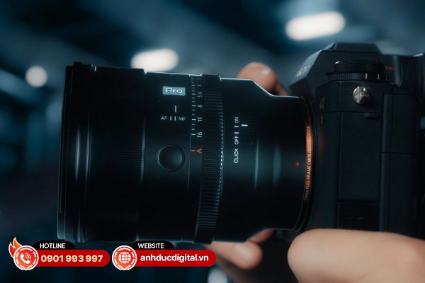 Ống kính Viltrox AF 85mm Pro FE được trang bị động cơ lấy nét HyperVCM tiên tiến