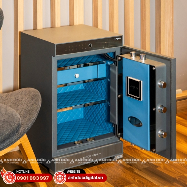 Liberty LB68 S7II mang đến khả năng bảo mật cao với thiết kế chắc chắn và chống cháy hiệu quả