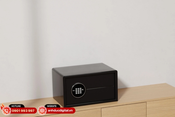 Két sắt mini tiện lợi phù hợp cho gia đình và khách sạn, bảo vệ tài sản an toàn