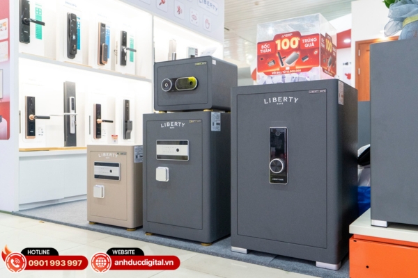 Chọn két sắt theo dung tích và trọng lượng phù hợp để tối ưu nhu cầu bảo quản tài sản