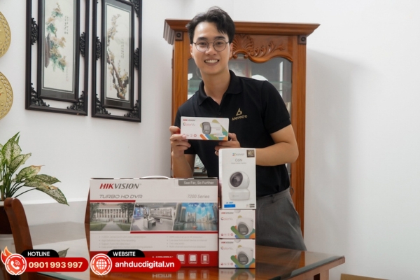 Anh Đức Digital luôn hỗ trợ nhanh, đảm bảo camera hoạt động liên tục, an tâm sử dụng
