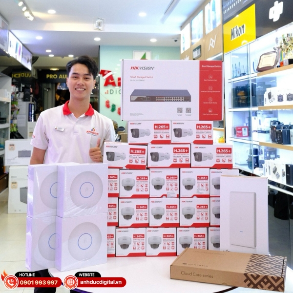 Anh Đức Digital cũng cung cấp đa dạng camera chính hãng, chất lượng cao tại Quảng Ngãi