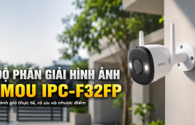 Đánh giá độ phân giải hình ảnh Imou IPC-F32FP: 3MP có đủ sắc nét?