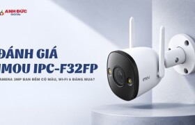 Đánh giá Imou IPC-F32FP: Camera 3MP ban đêm có màu, Wi-Fi 6 đáng mua?