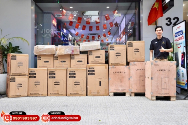 Anh Đức Smarthome cung cấp đa dạng mẫu két sắt cao cấp với chính sách bảo hành rõ ràng, minh bạch