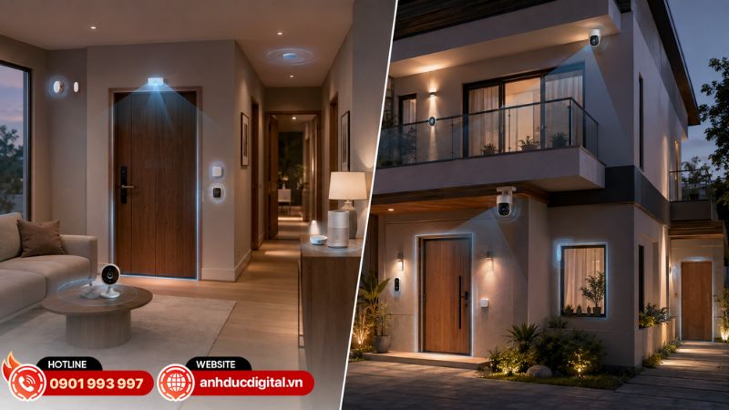Triển khai Aqara theo từng trạng thái và khu vực giúp tối ưu bảo mật, dễ sử dụng và thuận tiện mở rộng hệ thống