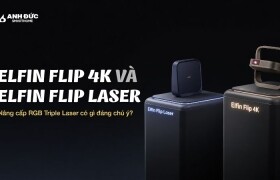 XGIMI Elfin Flip 4K và Elfin Flip Laser: Nâng cấp RGB Triple Laser có gì đáng chú ý?