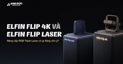 XGIMI Elfin Flip 4K và Elfin Flip Laser: Nâng cấp RGB Triple Laser có gì đáng chú ý?