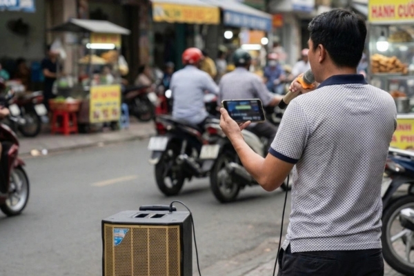 Hát karaoke tại nhà không còn là việc riêng nếu gây tiếng ồn, ảnh hưởng đến sinh hoạt và trật tự chung của khu dân cư (Nguồn ảnh: Báo Thanh Niên)