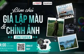 Workshop Fujifilm: Làm Chủ Giả Lập Màu, Định Hình Chất Ảnh Riêng