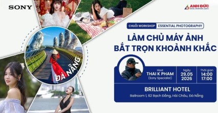 Khóa Học Nhiếp Ảnh Cơ Bản: Làm Chủ Máy Ảnh – Bắt Trọn Khoảnh Khắc cùng Sony và Anh Đức Digital