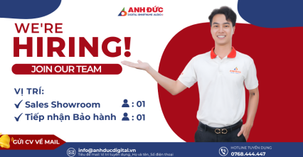 TUYỂN DỤNG NHÂN VIÊN TIẾP NHẬN BẢO HÀNH _ THU NHẬP TỪ 8 - 12 TRIỆU