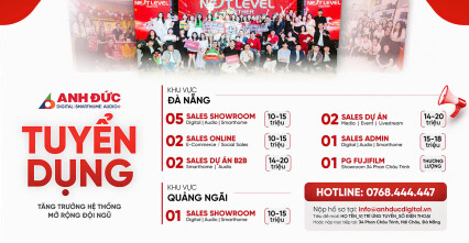 TUYỂN DỤNG THU NGÂN (THU NHẬP 7-8 TRIỆU)