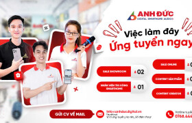 ANH ĐỨC DIGITAL | SMARTHOME | AUDIO TUYỂN DỤNG THÁNG 8/2025