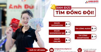 ANH ĐỨC TUYỂN DỤNG THÁNG 12/2025