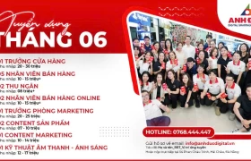 TUYỂN DỤNG NHÂN VIÊN KỸ THUẬT THI CÔNG ÂM THANH - ÁNH SÁNG_THU NHẬP 12-17 TRIỆU+